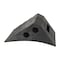 Vestil Black Recycled Poly Plastic Wheel Chock, 10-1/4" x 7-1/2" x 7-1/2" PWC-BK - alternate 5